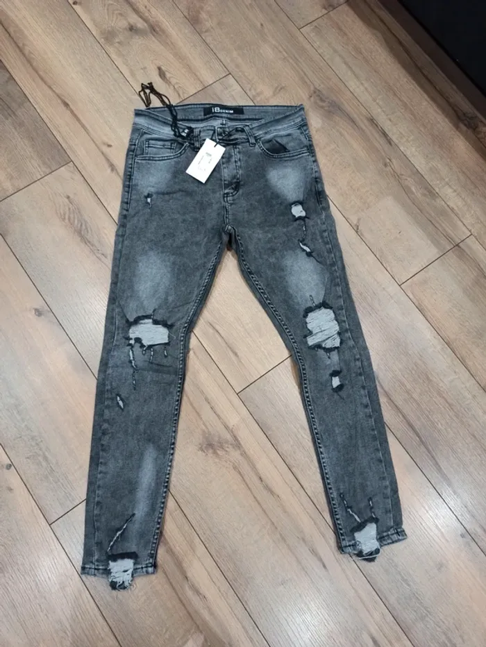 Jeans Skinny gris homme 34US/44FR