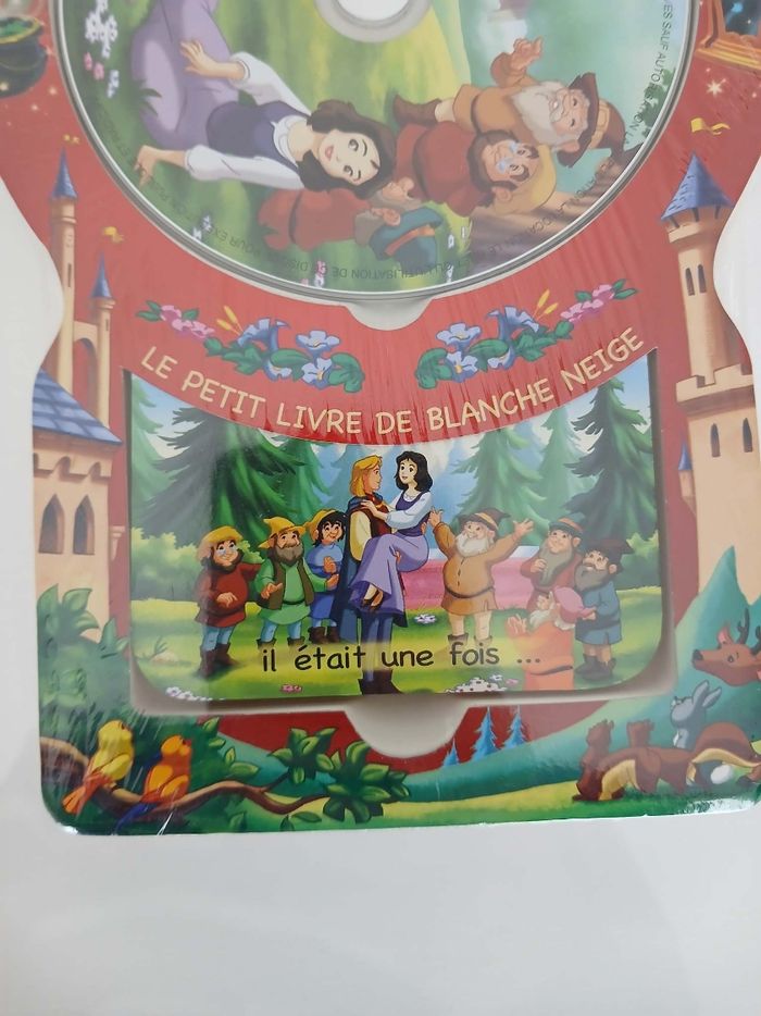 Coffret Blanche-Neige - Livre Illustré + CD Audio - Neuf sous Blister - photo numéro 5
