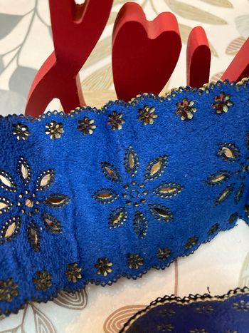 Ceinture bleue - ajustable