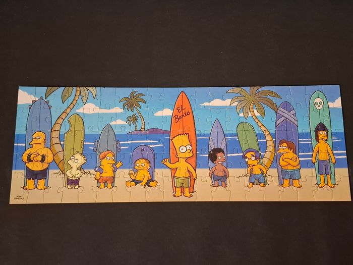 Puzzle Simpson - Une journée de surf - photo numéro 2