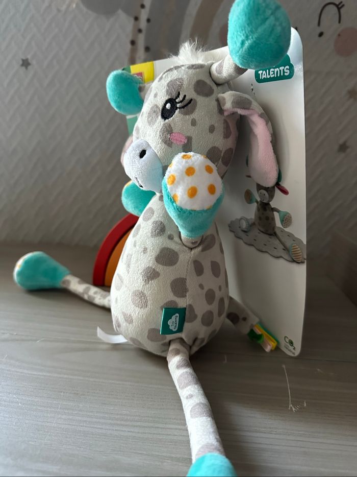Doudou peluche girafe - photo numéro 3