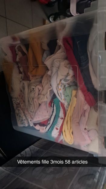 Vêtements fille 3mois 