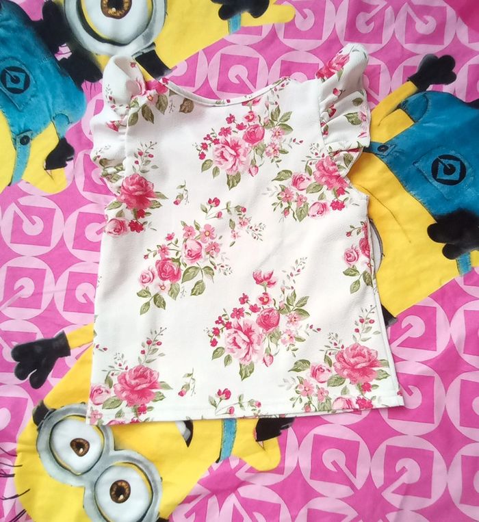 Blouse 7 ans beige - photo numéro 2