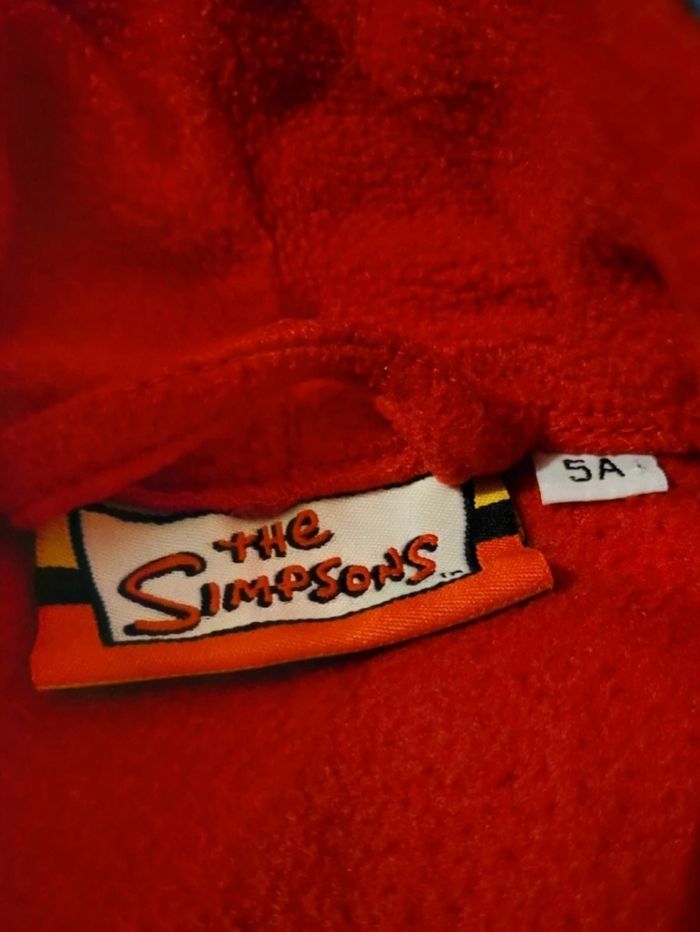 Robe de Chambre Rouge les Simpsons taille
5ans - photo numéro 4
