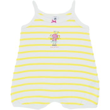 Combinaison courte 6 mois en coton Petit Bateau