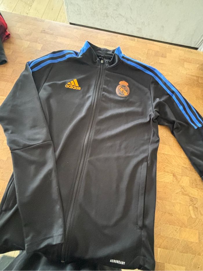 Survêtement Real Madrid 2021 - Officiel Adidas - Taille M - photo numéro 4