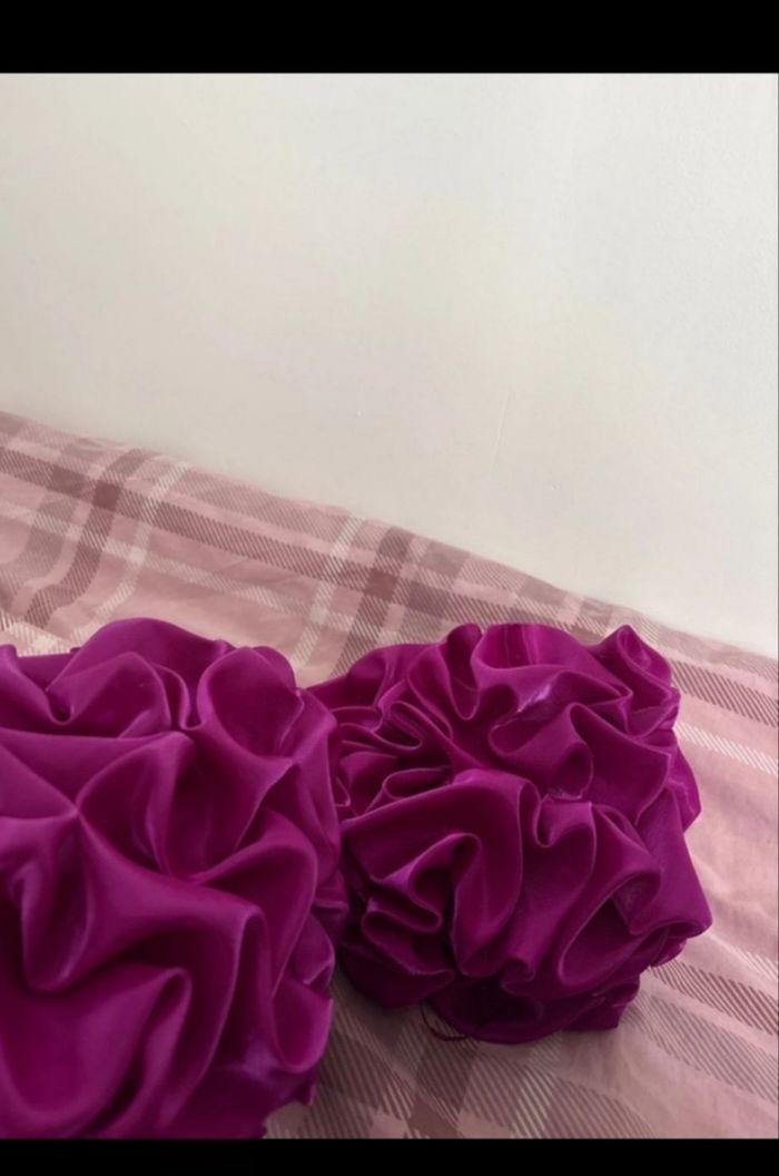 Robe de soirée fushia taille 40 - photo numéro 4