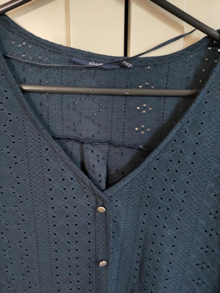 Blouse bleue marine M - photo numéro 2