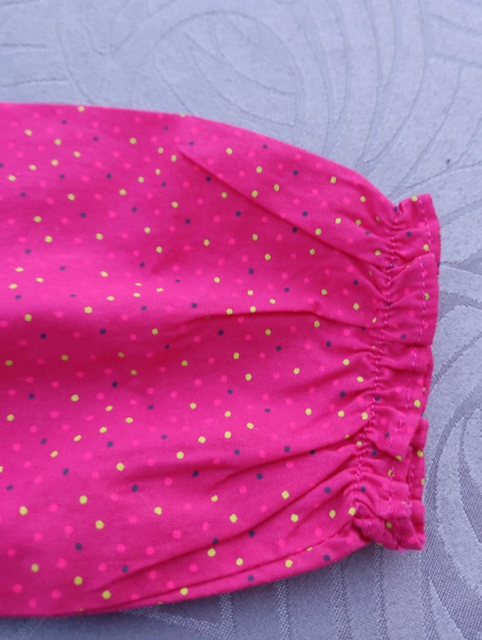 Lot de 2 blouses manches longues 9 mois - photo numéro 5