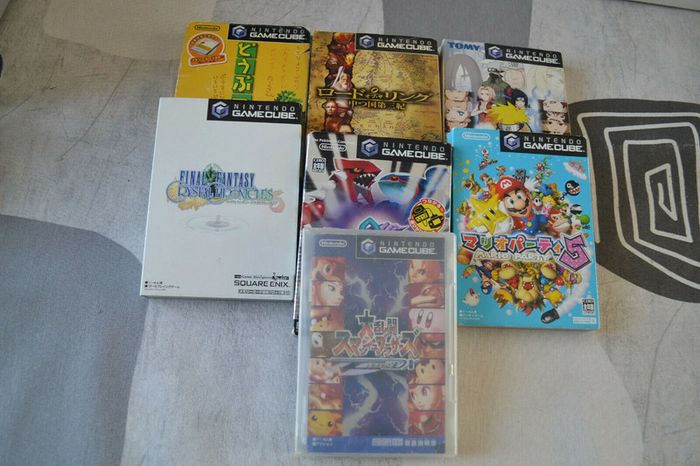 Gros lot Nintendo gamecube + gameboy player + 16 jeux + cd player jap NTSC - photo numéro 2