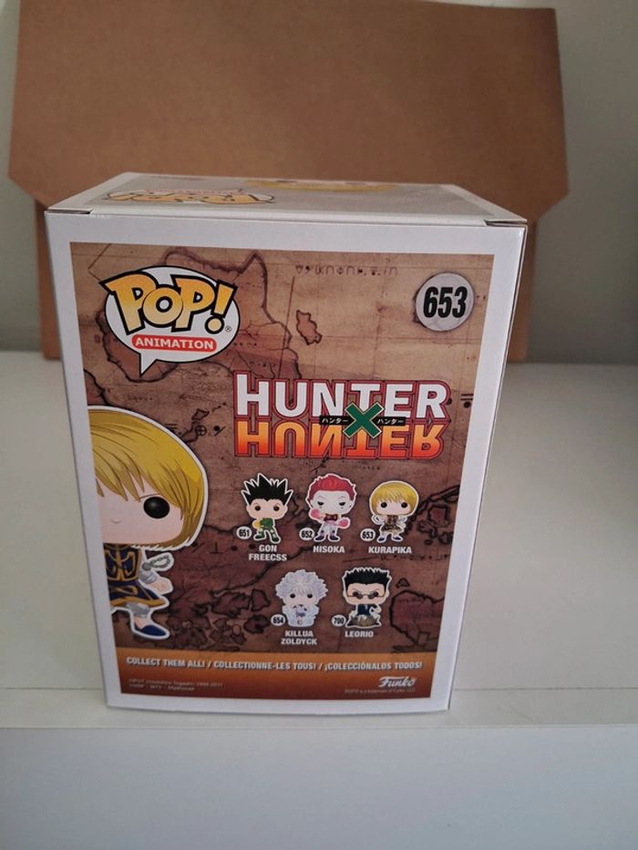 Figurine Funko Pop Kurapika 653 Hunter X Hunter - photo numéro 3