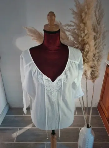 Jolie blouse bohème femme 🎀 38