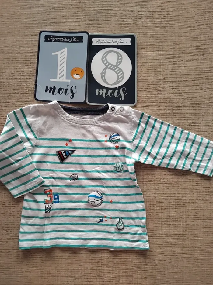 Haut manches longues 18 mois / 80 cm