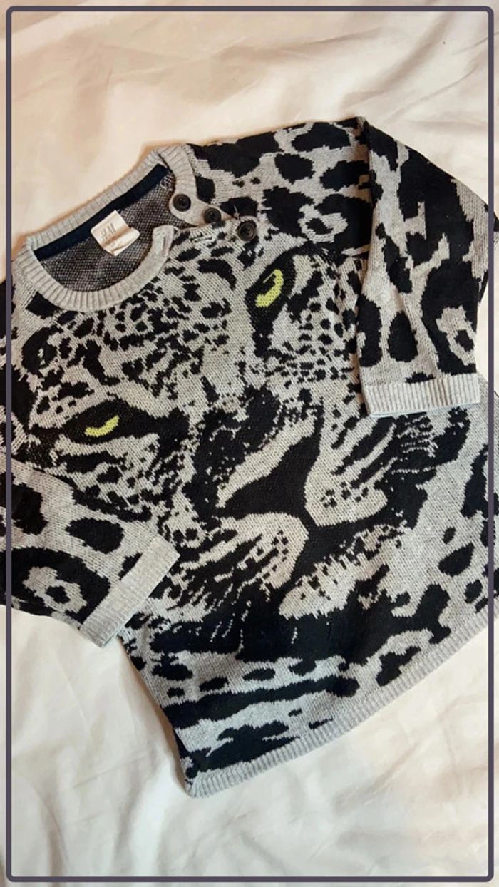 Pull H&M Taille 80 cm