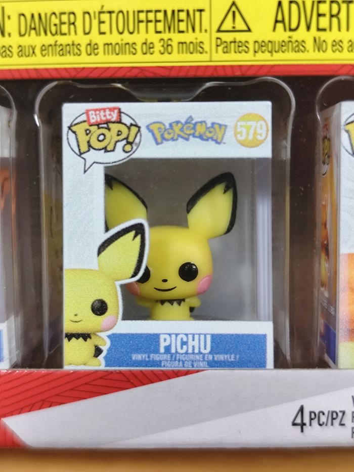 Lot De 2 Boîtes De 4 Bitty Pop! Pokémon (8 Figurines dont Starters Kanto) - photo numéro 9