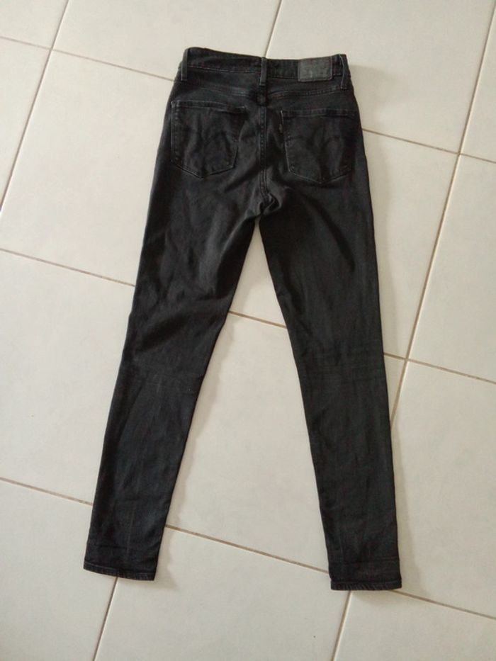 Levi's noir 721 high rise skinny 26-30 - photo numéro 3