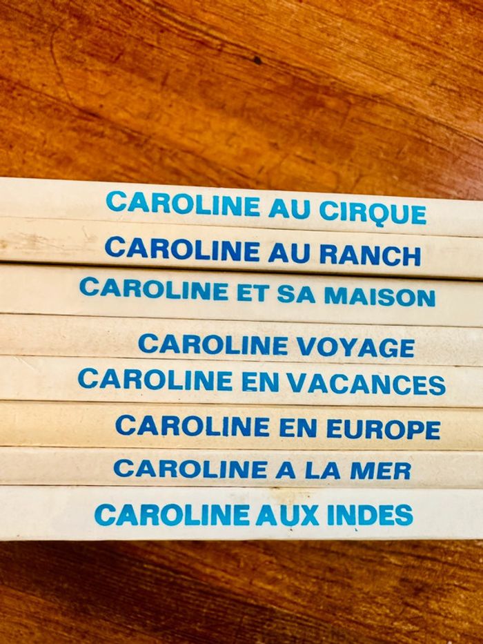 Lot de 8 Grands albums Hachette livre bd Caroline vintage Pierre Probst - photo numéro 4