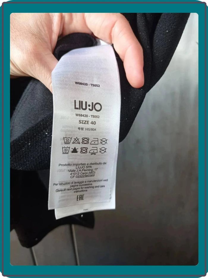 Robe noire sans manches LIU JO taille 40 neuf - photo numéro 4