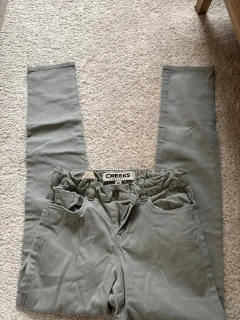 Pantalon vert creeks taille 12 ans
