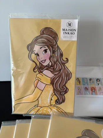 Affiches “Princesses Disney Pastel” pour chambre enfant