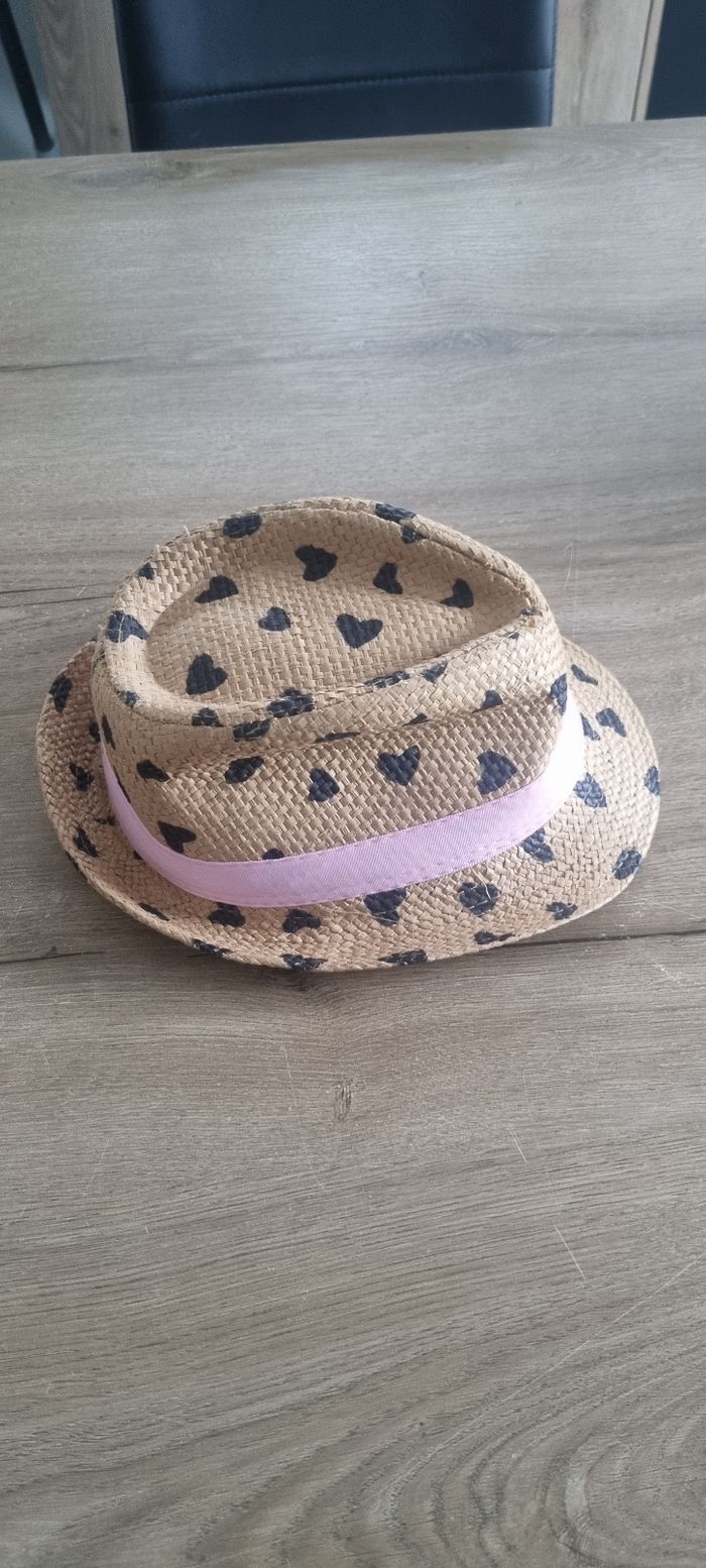 Chapeau de paille 54cm - photo numéro 2
