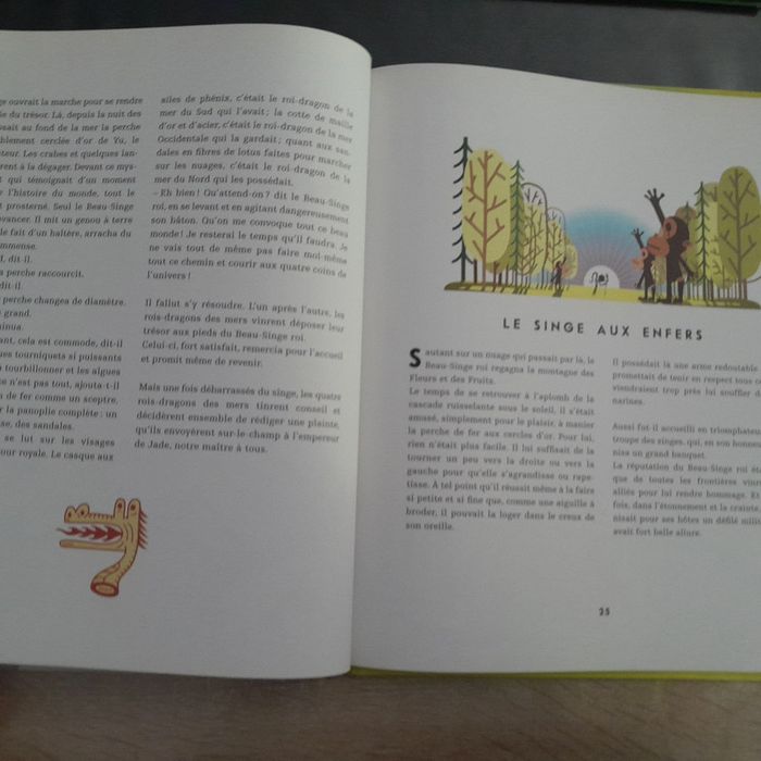 livre grand format - les étourdissantes aventures du beau-singe roi - photo numéro 3