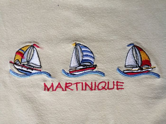 T-shirt Martinique Taille 8 ans Européenne des Cotons - photo numéro 2