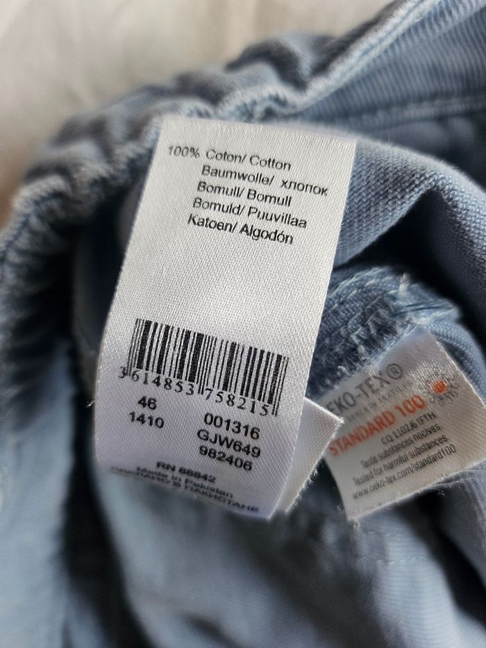 Pantalon bleu clair - photo numéro 5