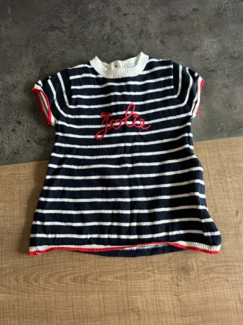 Robe en maille bébé