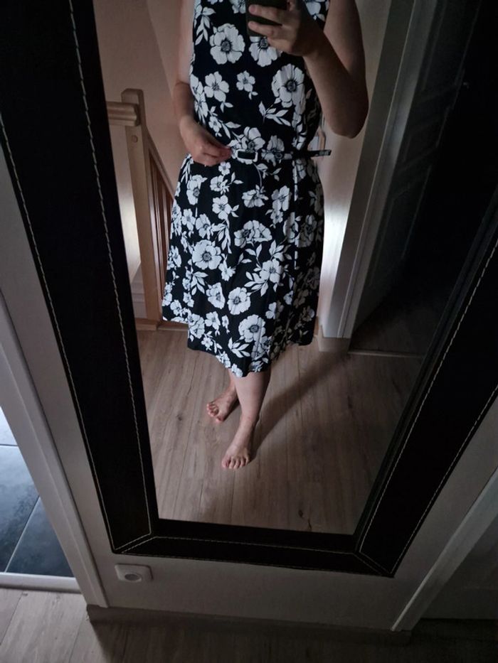 Robe lin bhs taille 46 - photo numéro 5
