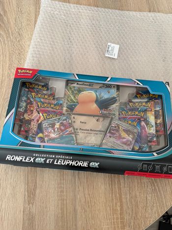 Coffret ronflex et leuphorie ex 8 boosters
