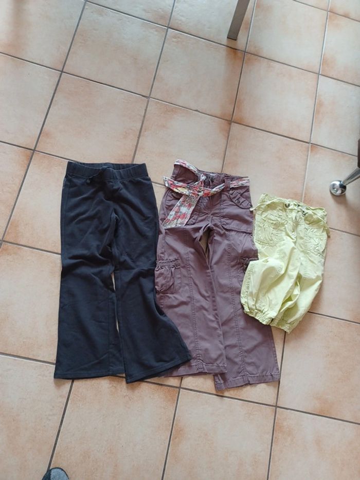 Lot pantalons et pantacourt 6 ans