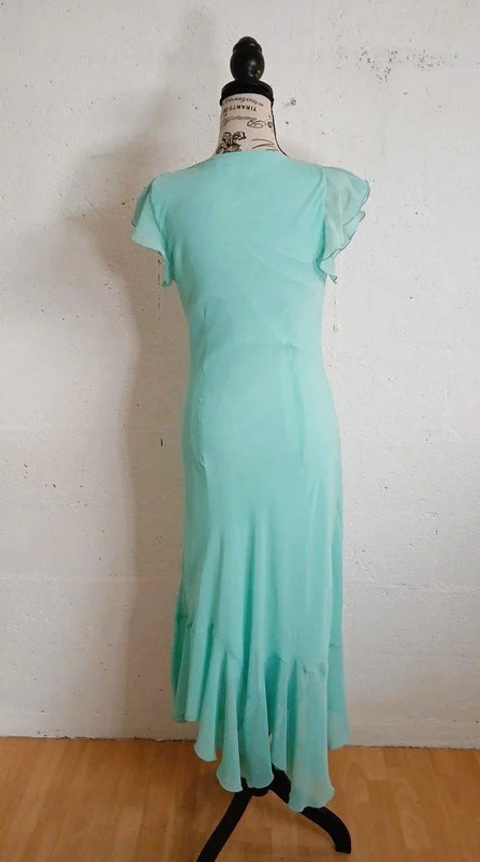 Robe longue asymétrique El Corte Inglés – Taille 40 – État satisfaisant - photo numéro 4