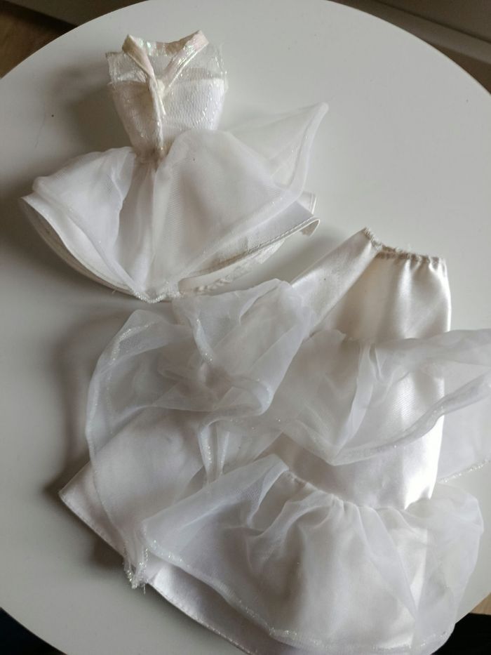 Robe de mariée Barbie vintage - photo numéro 3