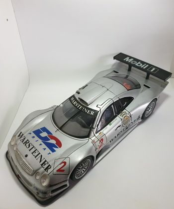 Maisto Mercedes-Benz CLK GTR D2 Privat #2 1/18 - GT Racing Warsteiner🏁 (pour pièces)