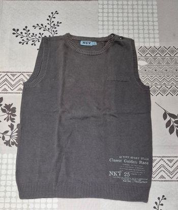 Pull sans manches