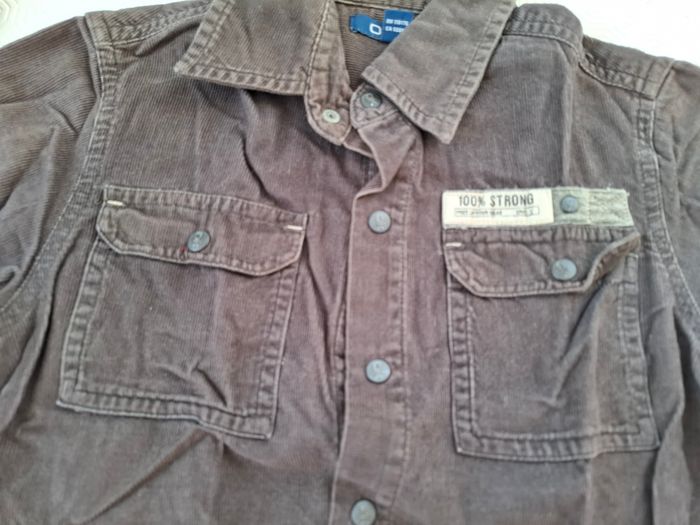 Chemise velours marron Okaidi T 4 ans - photo numéro 2