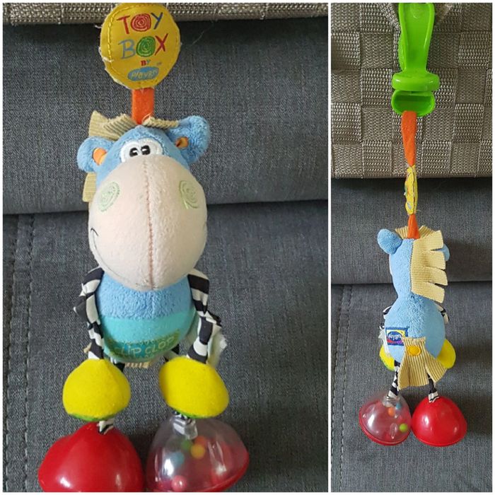 Jouet de voyage zèbre