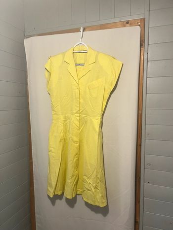 robe jaune
