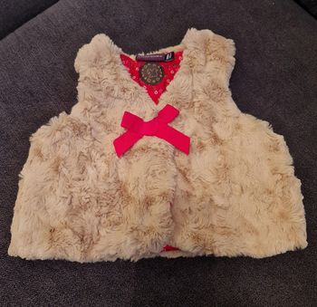 Gilet fourrure sergent major