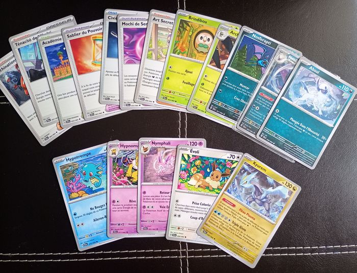 Lot de 48 cartes Pokémon Rev/Holo/Co/ Fable Nébuleuse  EV6.5 Fr - photo numéro 4