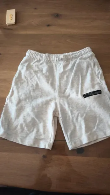 Short Zara blanc cassé