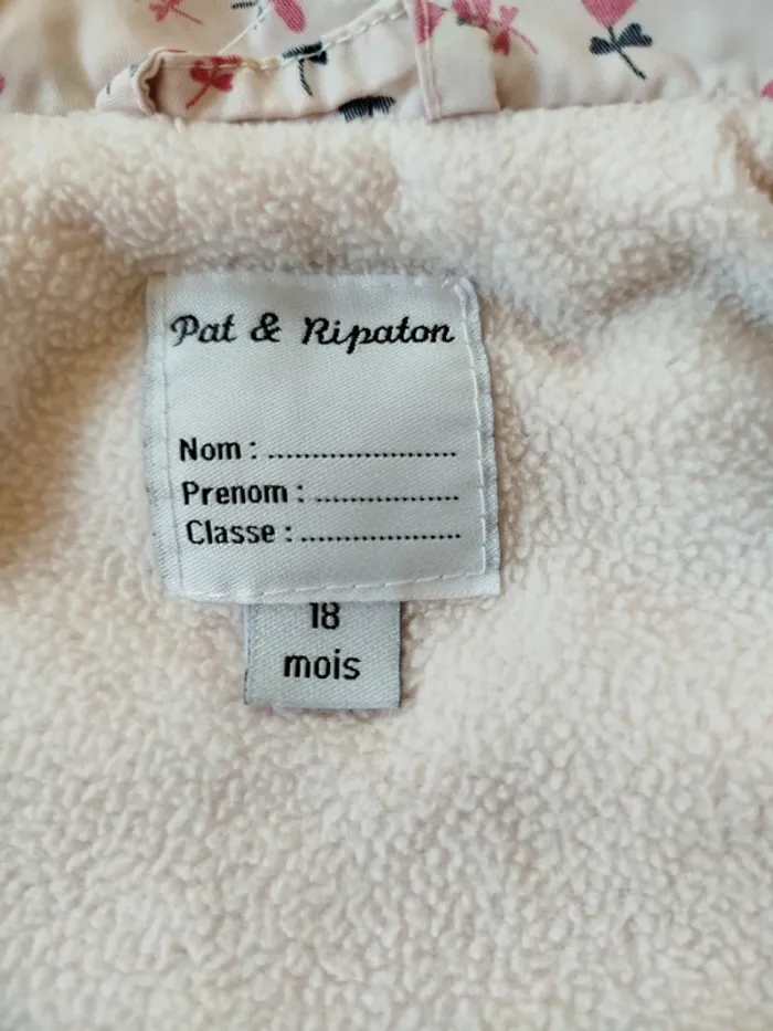 Veste bébé fille 18 mois Pat & Ripaton - photo numéro 4
