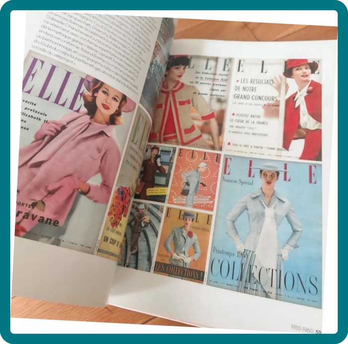 Livre "ELLE Mode – 600 couvertures de 1945 à nos jours" Histoire du style, iconographie - photo numéro 5