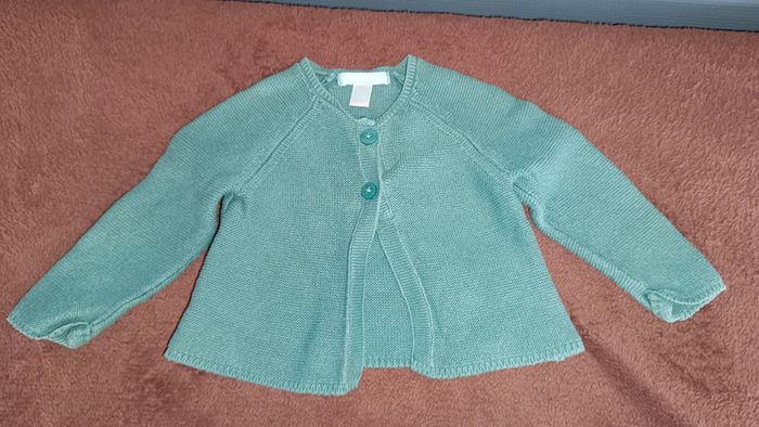 Gilet vert émeraude