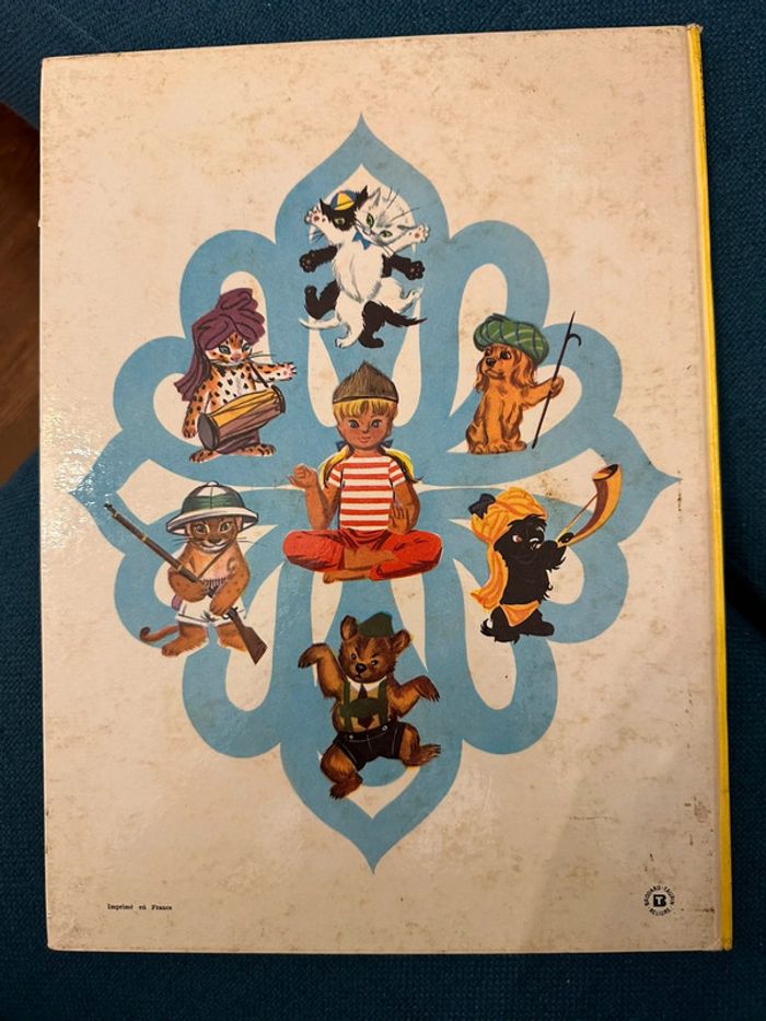 1964 Livre ancien Caroline aux Indes Grands albums Hachette Pierre Probst bd vintage - photo numéro 2