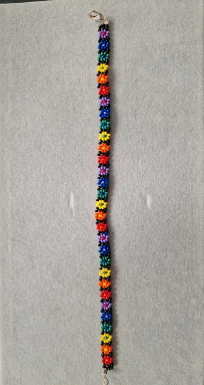 Bracelet de cheville multicolore - photo numéro 2