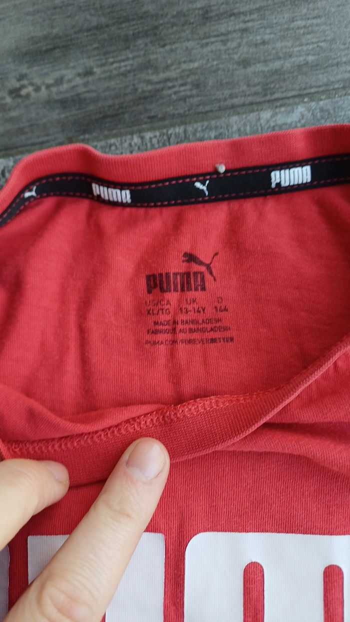 T-shirt puma mixte 14 ans - photo numéro 4