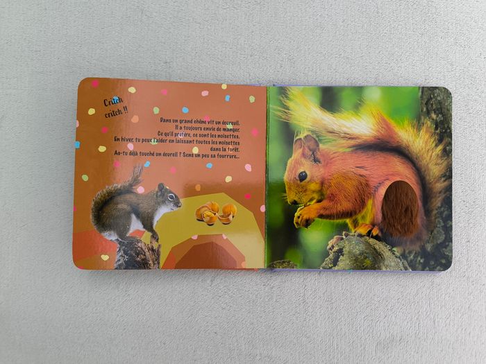 Livre à toucher Mes animaux câlins - photo numéro 5
