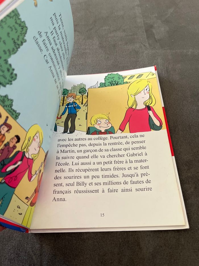 Livre premiers romans la famille trop d’filles Anna - photo numéro 2